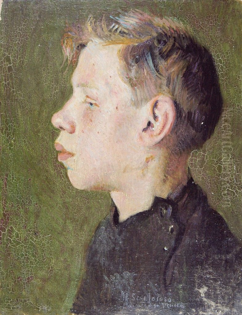J. R. Scrofoloso Oil Painting by Denman Ross