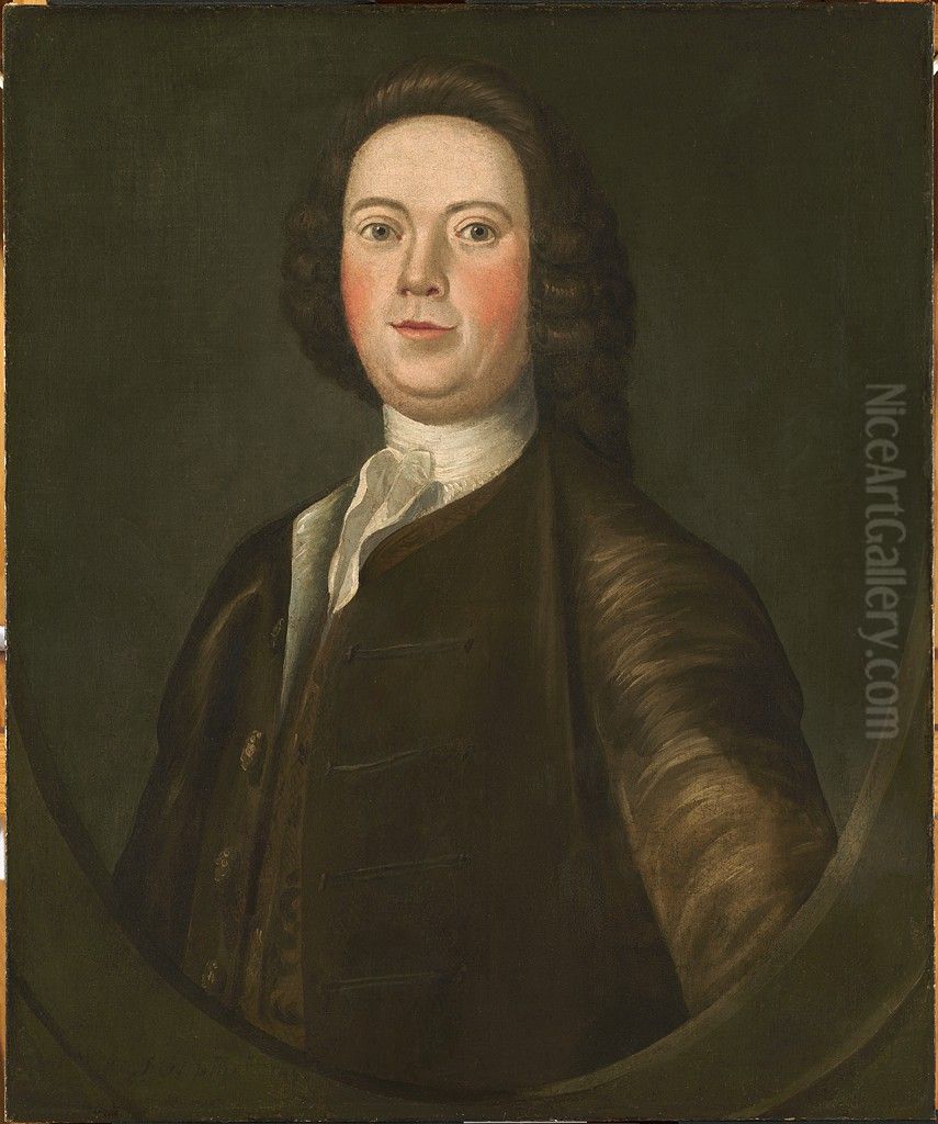 Henry Gibbs (1709-1759) Oil Painting by John Greenwood