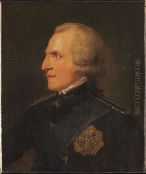 Sir Benjamin Thompson, later Count Rumford (1753-1814), after Moritz Kellerhoven (1758-1830) Oil Painting by William Page