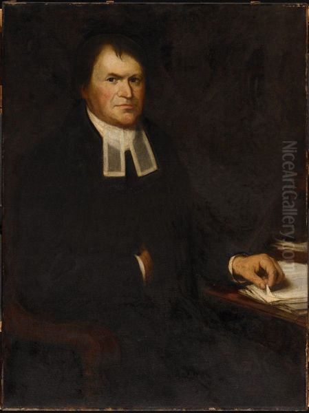 Zedekiah Sanger (1749-1820) Oil Painting by Edward Simmons