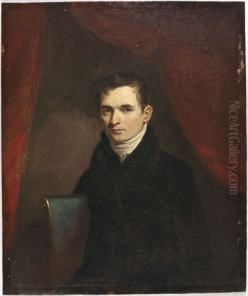 Nathan Parker (1782-1833) Oil Painting by Samuel Finley Breese Morse