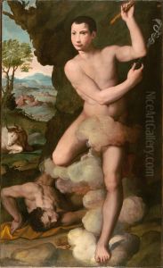 Allegorical Portrait of a Young Man in the Guise of Mercury Slaying Argus