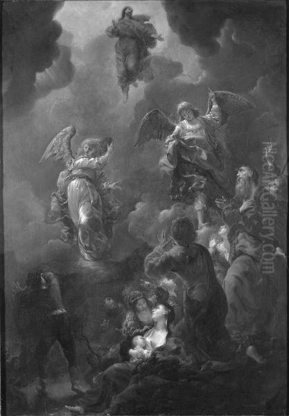 The Ascension of Christ Oil Painting by Cornelis Schut