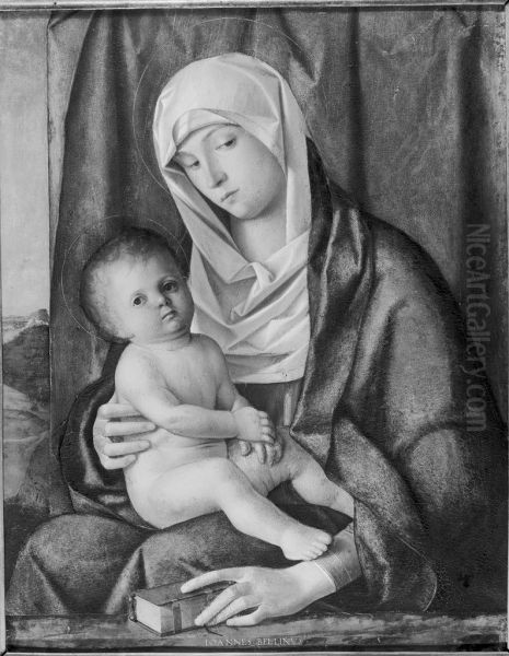 Virgin and Child Oil Painting by Niccolo Rondinelli