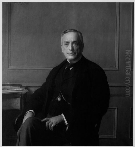 Frederick Cheever Shattuck (1847-1929) Oil Painting by Joseph DeCamp
