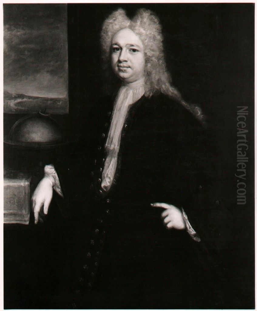 Jonathan Belcher (1681/82-1757) Oil Painting by Thomas Hudson Jonathan Belcher (1681/82-1757) Oil Painting by Thomas Hudson