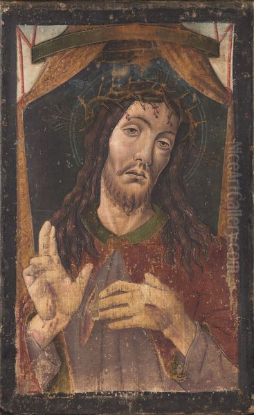 Salvator Mundi Oil Painting by Sandro Botticelli