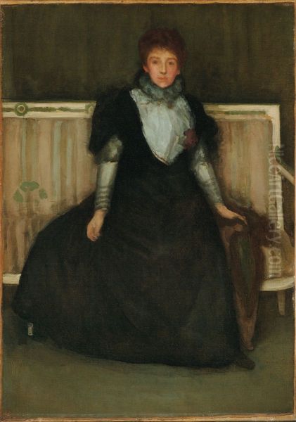Mrs. Walter Sickert Oil Painting by James McNeill Whistler
