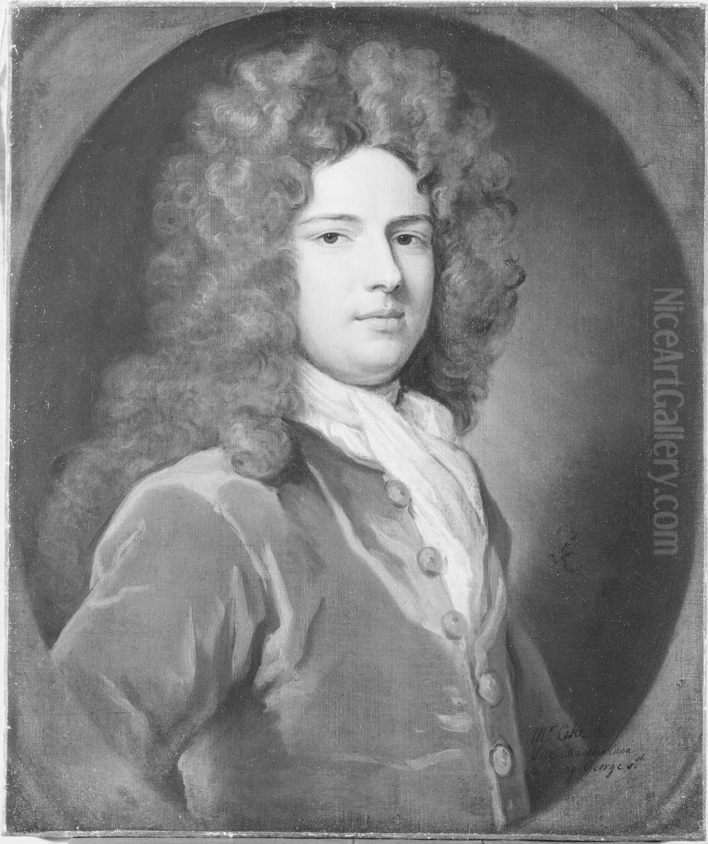 Thomas Coke, Ist Earl of Leicester Oil Painting by Godfrey Kneller Thomas Coke, Ist Earl of Leicester Oil Painting by Godfrey Kneller