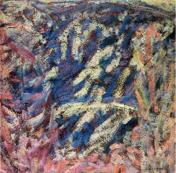 Composition Oil Painting by Marsden Hartley