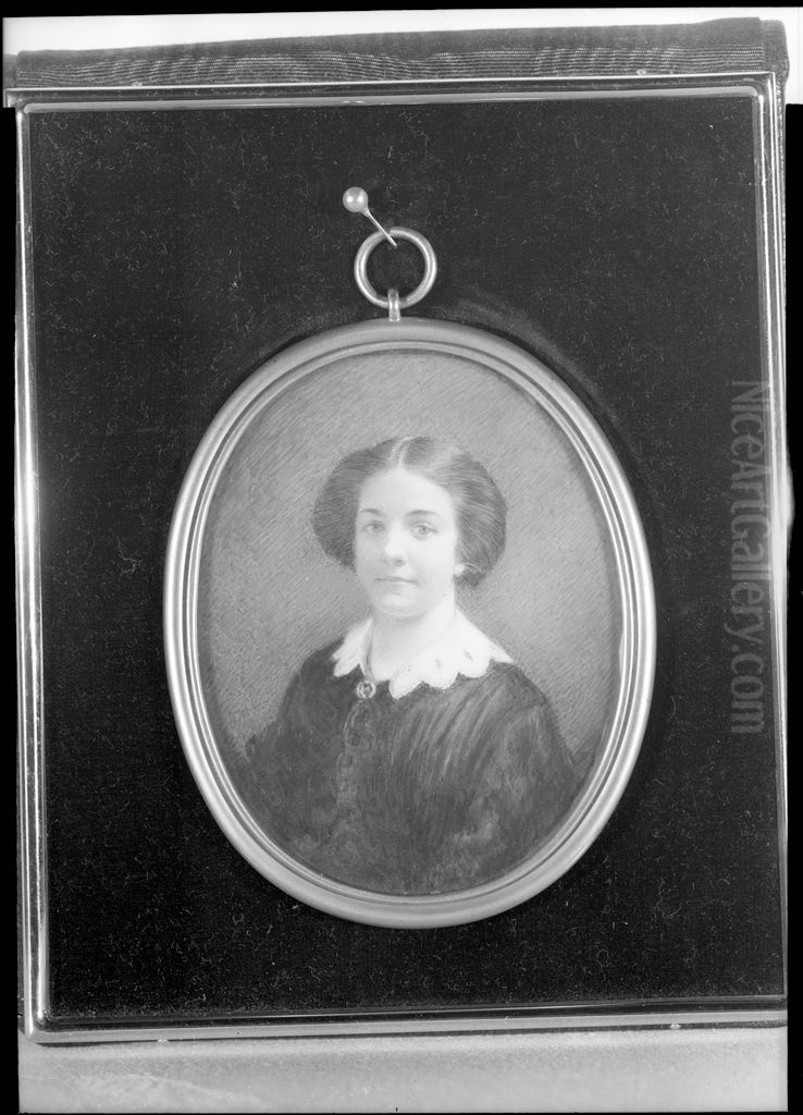 Ellen Hayden Lincoln (1838-1897) Oil Painting by Laura Coombs Hills