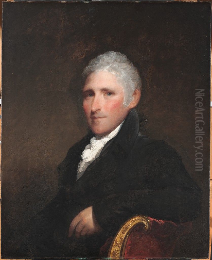 Benjamin Bussey (1757-1842) Oil Painting by Gilbert Stuart