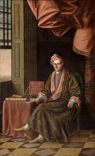 Ezekiel Hersey (1709-1770) Oil Painting by Edward Savage