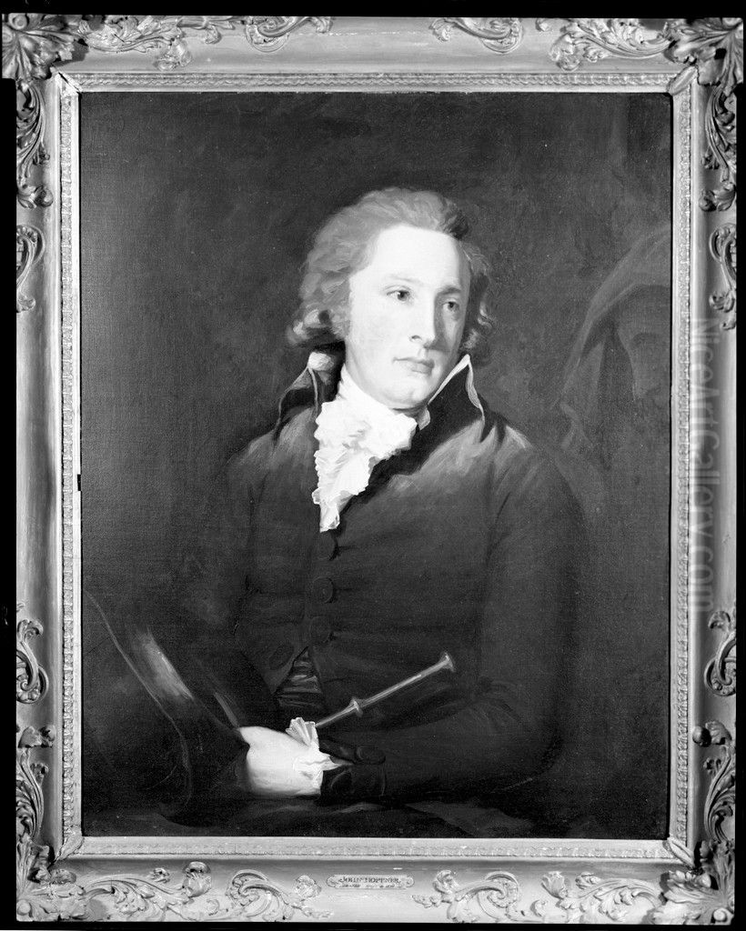 Portrait of a Man Oil Painting by John Hoppner