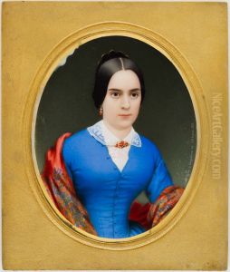 Woman in a Blue Dress