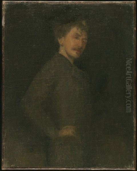 Self-Portrait Oil Painting by James McNeill Whistler