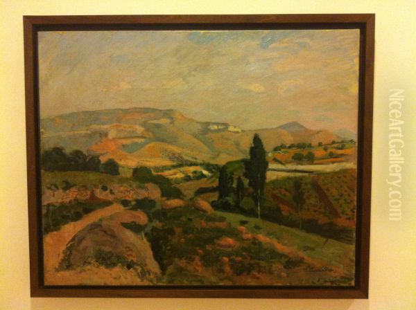 Paisatge Oil Painting by Maria Llavanera i Miralles