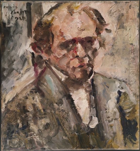 Self-Portrait Oil Painting by Lovis (Franz Heinrich Louis) Corinth