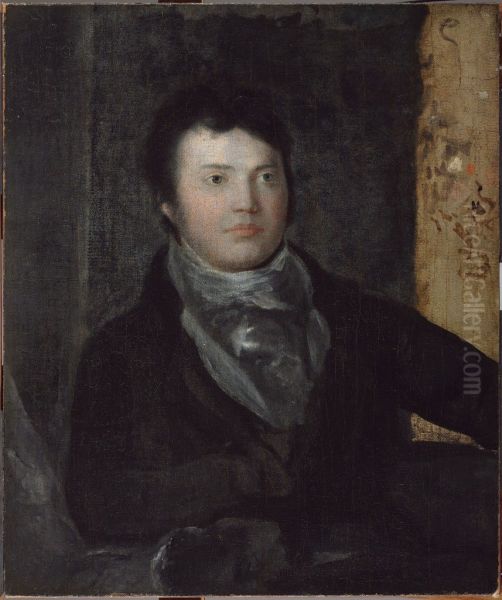Samuel Taylor Coleridge (1772-1834) Oil Painting by Washington Allston