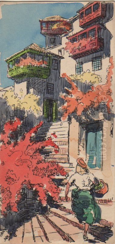 Unknown titleUnknown title Oil Painting by Miquel Llacuna Alemany