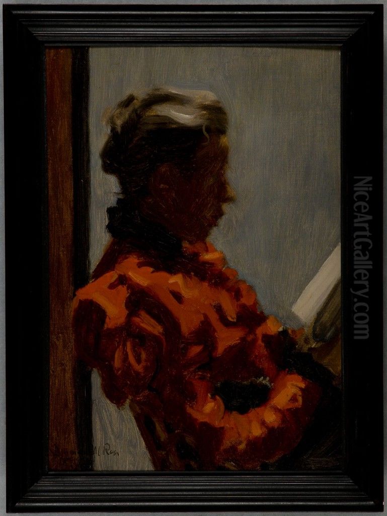 Louise Nathurst Oil Painting by Denman Ross