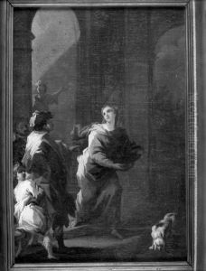 Saint Verdiana Carrying Food to the Poor