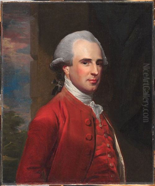 Benjamin West (1738-1820) Oil Painting by John Singleton Copley