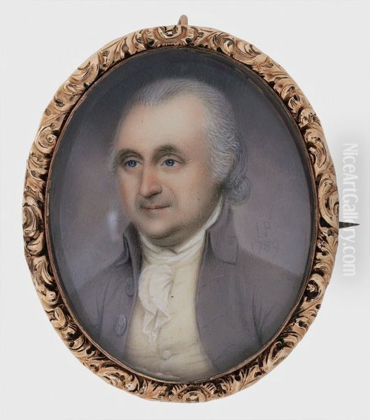 A Gentleman Oil Painting by James Peale
