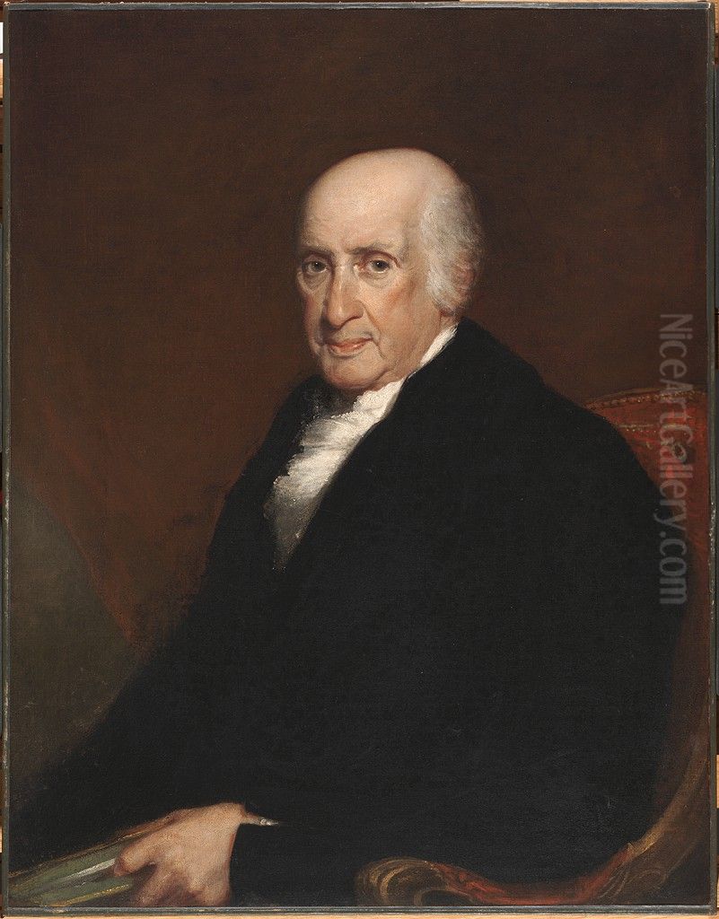 Thomas Palmer (1743-1820) Oil Painting by Gilbert Stuart Newton