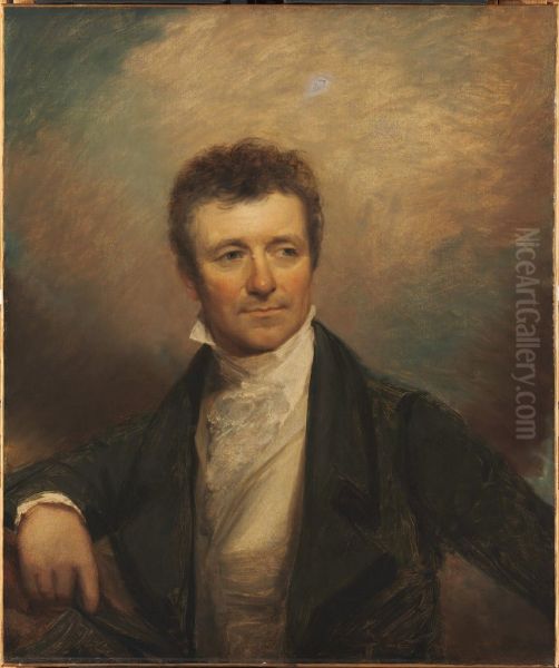 John Wesley Jarvis Oil Painting by Henry Inman