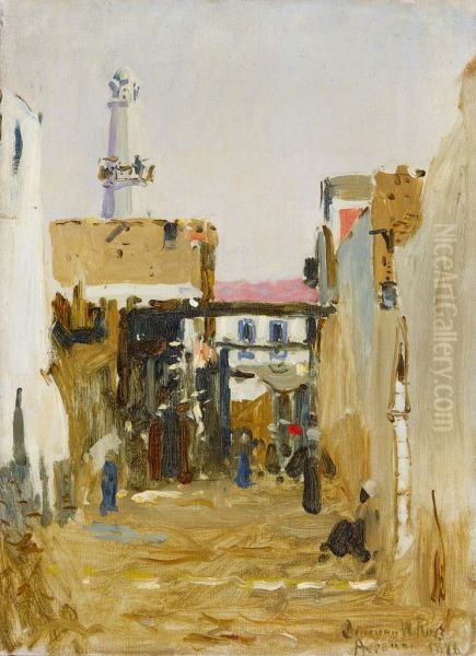 Assouan, Egypt Oil Painting by Denman Ross