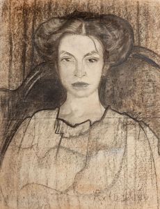Portrait of Stefania Jaworska nee Klemensiewiczow