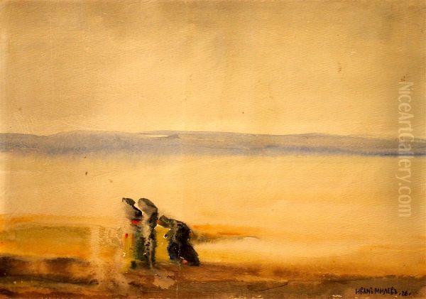 Bezanci Oil Painting by Ivan Milev