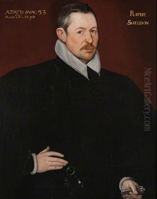 Ralph Sheldon Oil Painting by Hieronimo Custodis