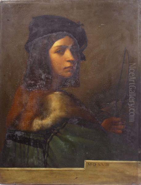 Le joueur de violon Oil Painting by Sebastiano Del Piombo