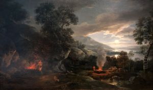 Cain And Abel Bringing Their Sacrifices