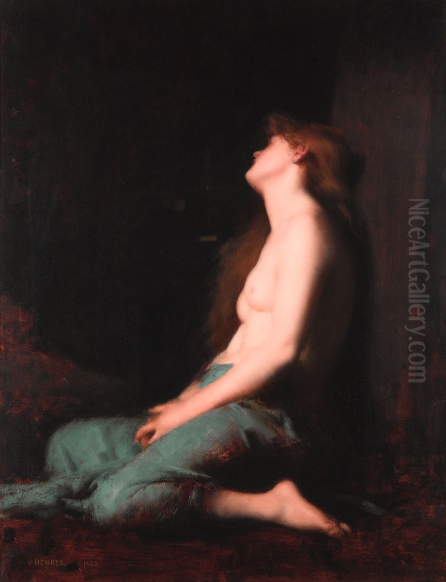 Solitude Oil Painting by Jean-Jacques Henner