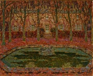 The Garden of the Gerberoy House