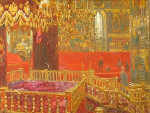 Coronation of Nicholas II. Study.