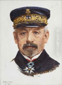 Portrait de l'amiral Ronarc'h (1865-1940)