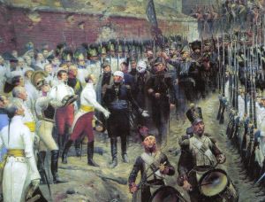 Sortie de la garnison de Huningue