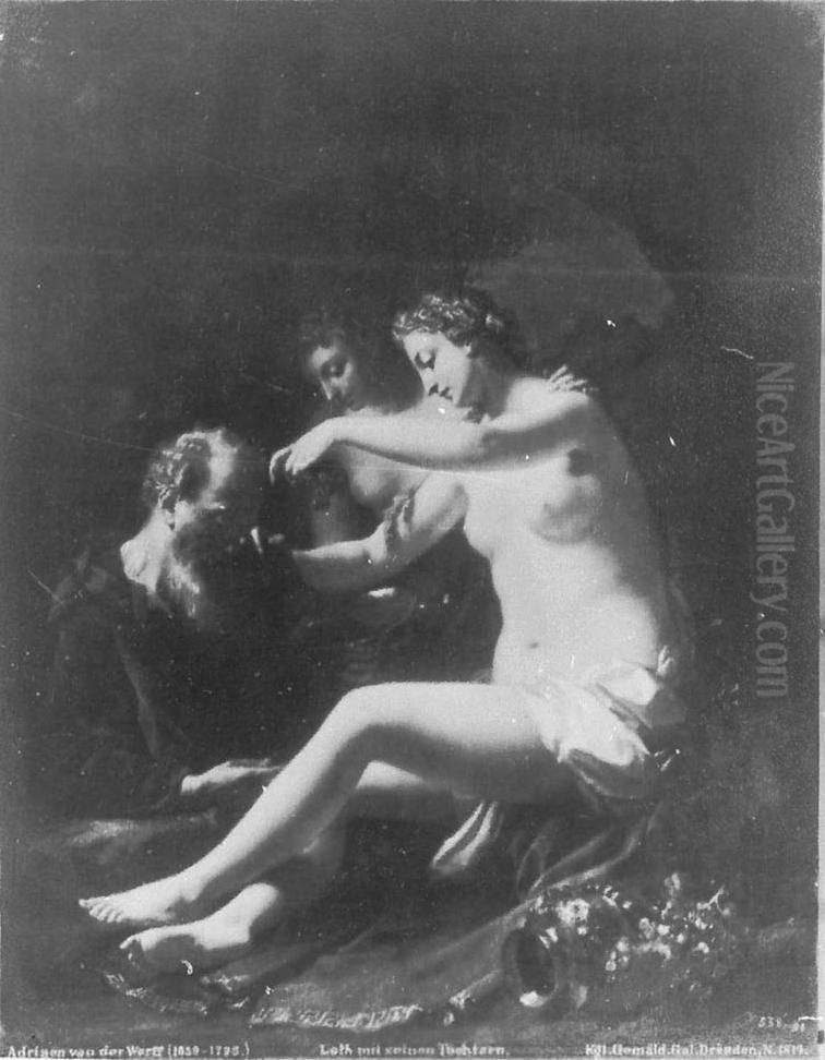 33-34) Oil Painting by Adriaen Van Der Werff