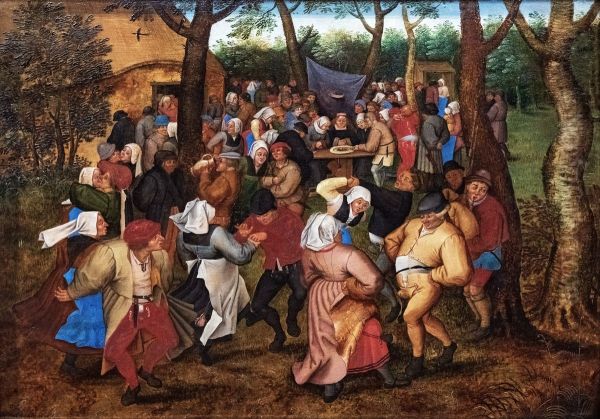 Danse de noces Oil Painting by Pieter Brueghel the Younger
