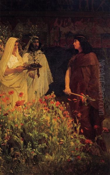 Tarquinius Superbus Oil Painting by Lawrence Alma-Tadema