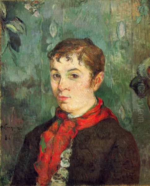 La fille du patron Oil Painting by Paul Gauguin