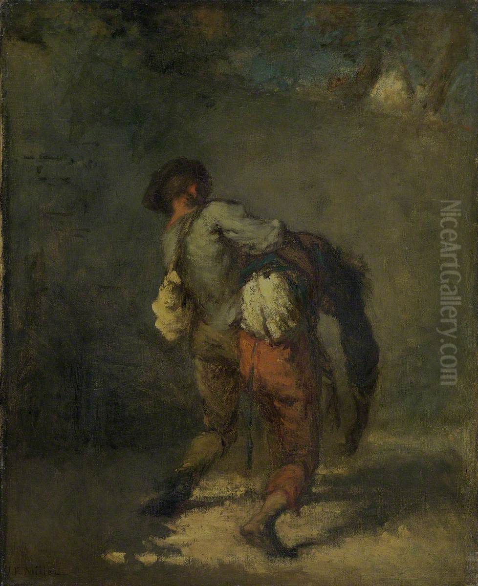 The Good Samaritan Oil Painting by Jean-Francois Millet The Good Samaritan Oil Painting by Jean-Francois Millet