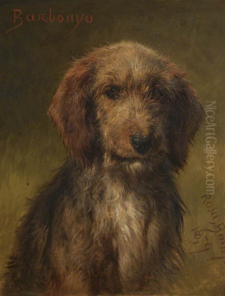 'Barbouyo' Oil Painting by Rosa Bonheur