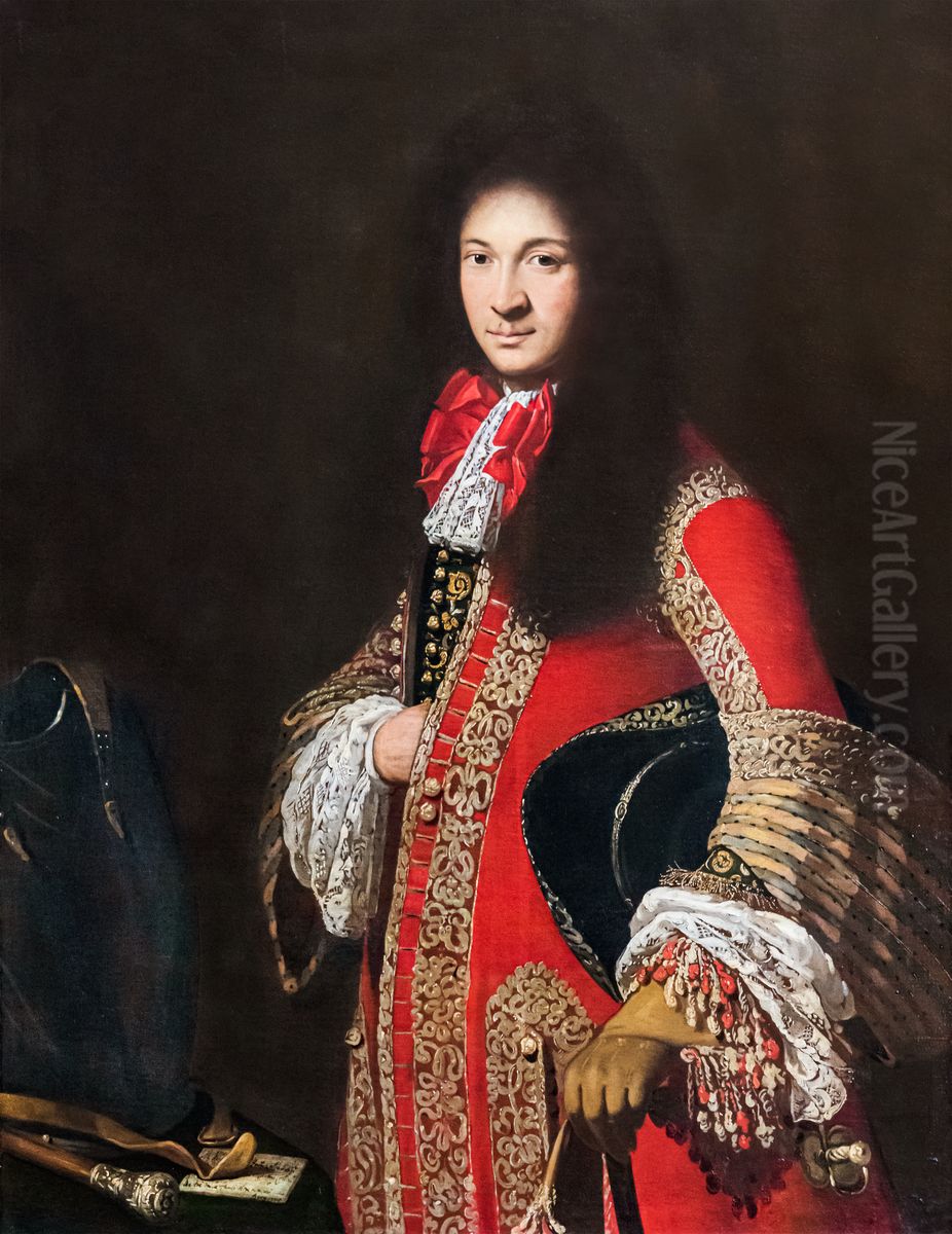 Portrait of Bartolomio Manganoni Oil Painting by Fra Galgario
