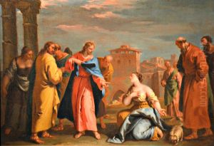 Jesus and the woman of Canaan