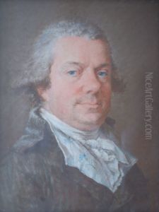 Portrait de Claude Marie Rey de Morande Portrait de Claude Marie Rey de Morande